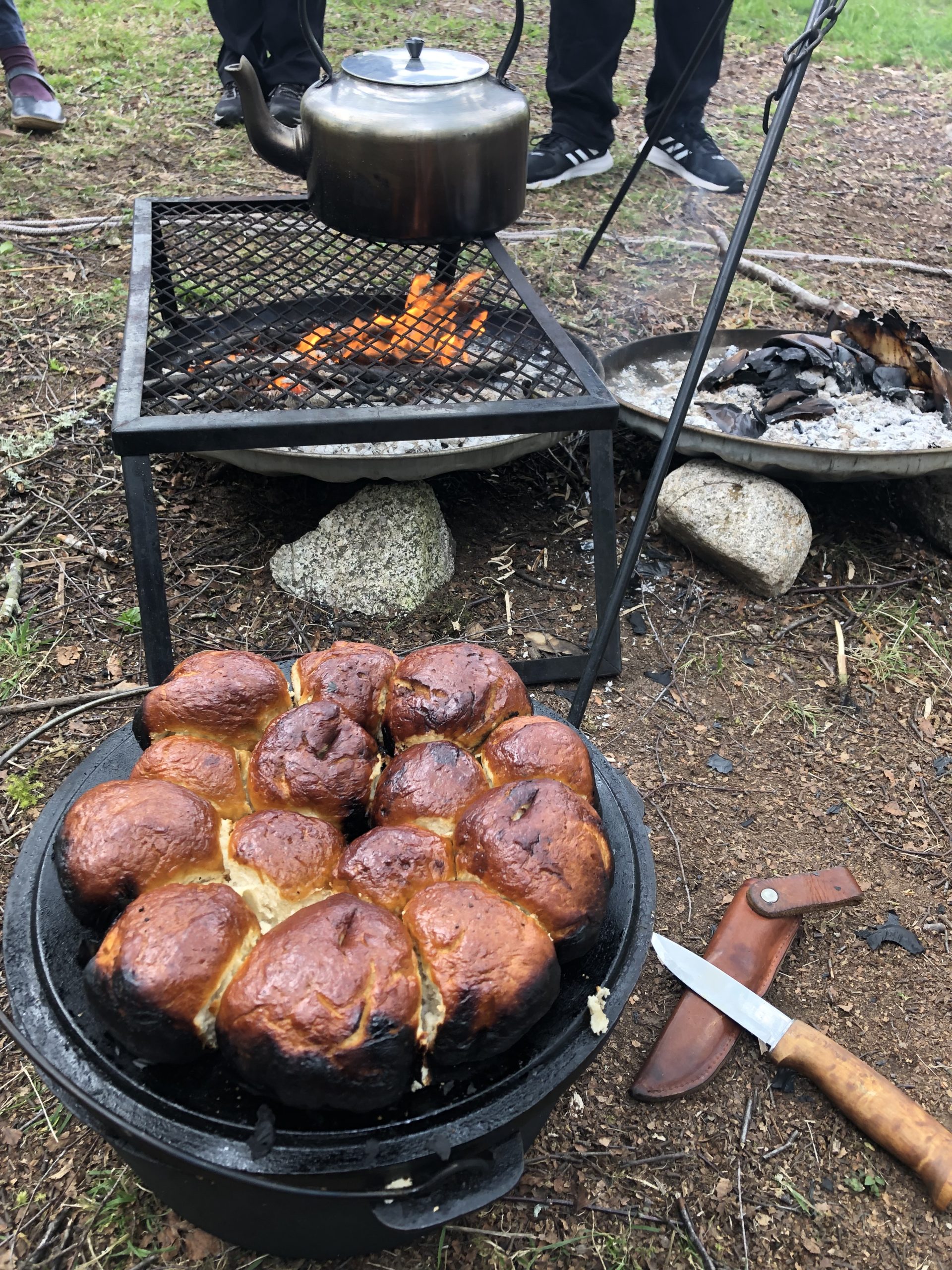 Forest school session